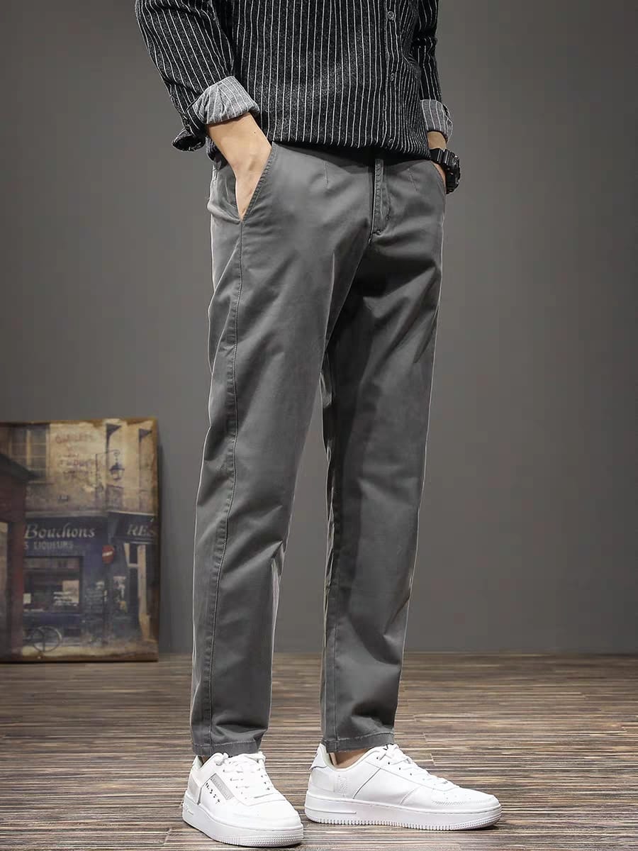 New style straight trousers autumn and winter casual pants